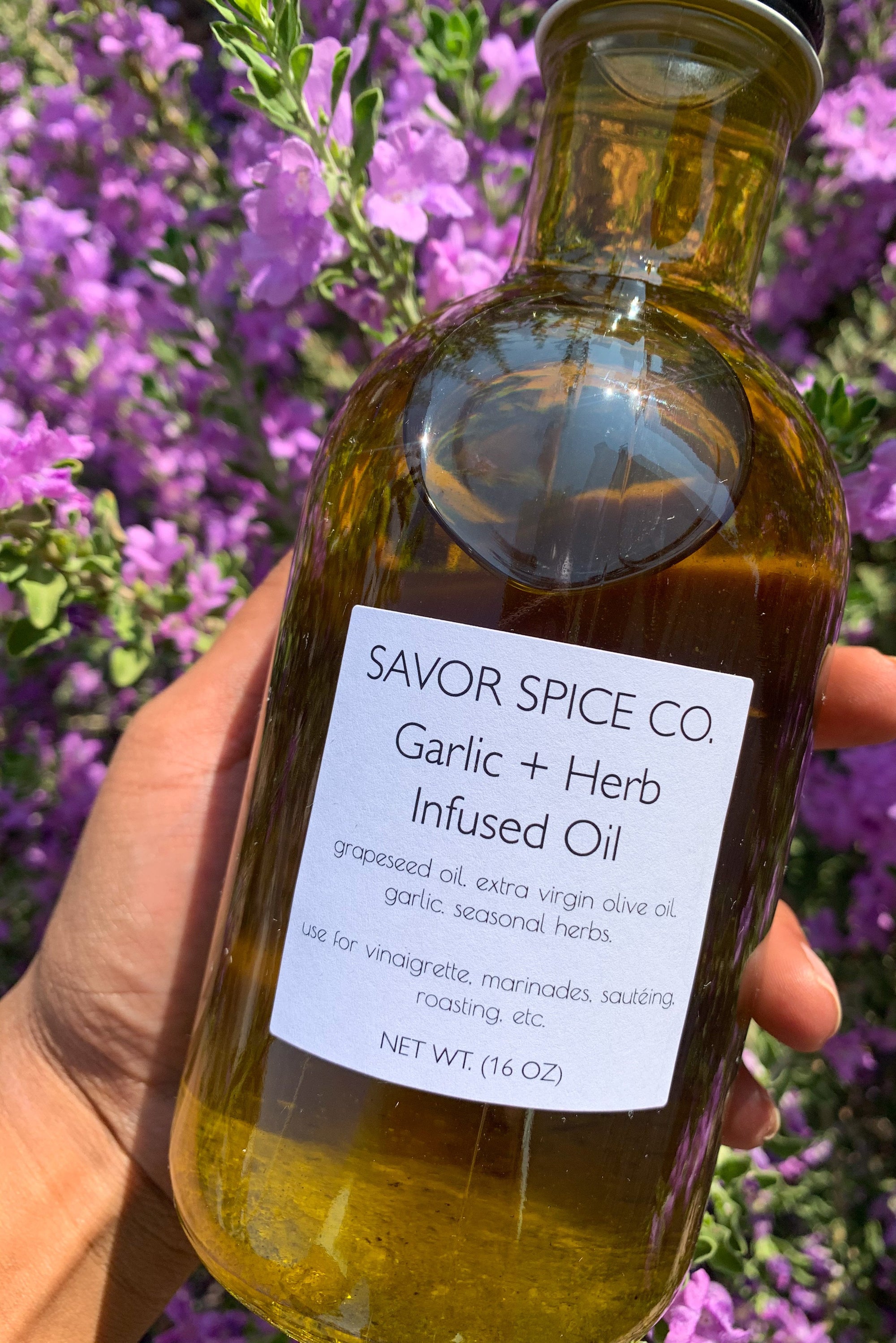 Garlic + Herb Oil Oils Savor Spice Co. 